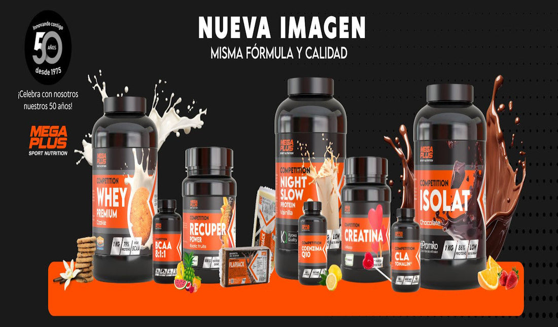 ¡Evolución de Gigantes! Mega Plus y Nutrizona celebran 50 años con una Imagen Totalmente Renovada: Misma Calidad, Nuevo Horizonte.